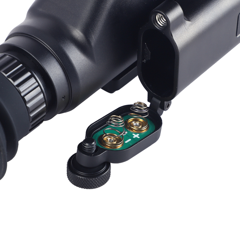 Night Vision Monocular Thermal Imaging Scope with Laser Rangefinder