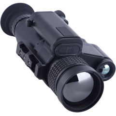 Night Vision Monocular Thermal Imaging Scope with Laser Rangefinder