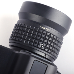 Night Vision Monocular Thermal Imaging Scope with Laser Rangefinder