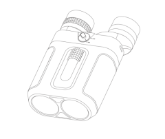 JAXY D2605 15x42ED/IS Quality High Power Long Distance Bak4 ED 15X42 Image Stabilized Binoculars