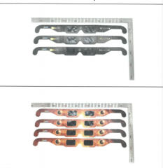Watching Sun Viewing 3D CE/ISO Certified 12312-2 Paper Solar Eclipse Glasses WGD07