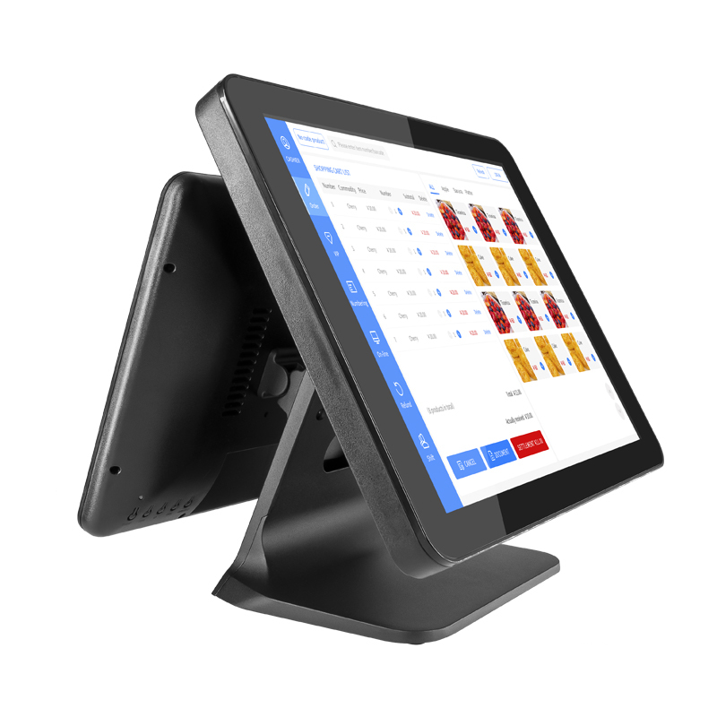 17"+15'' Dual Screen All In One Capacitive Touch POS Terminal Q600s