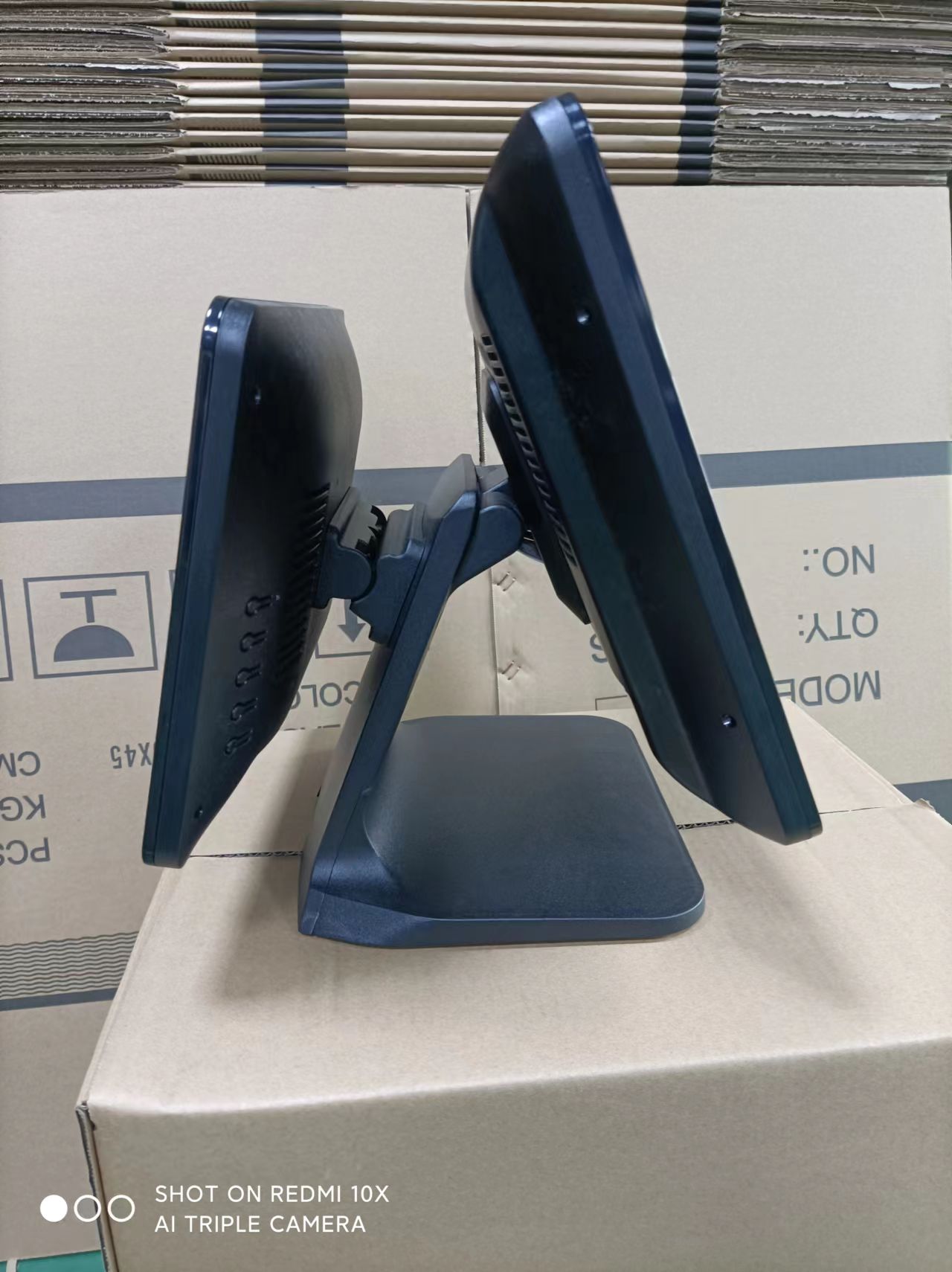 15+12'' Dual Screen All In One Capacitive Touch POS Terminal Q600s