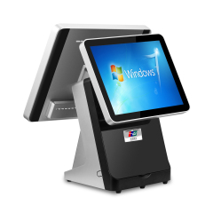 15"+12" Dual Screen All In One Capacitive Touch POS Terminal Y999s