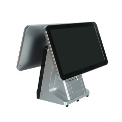 15.6"+15.6" Dual Screen All In One Capacitive Touch POS Terminal Y999s