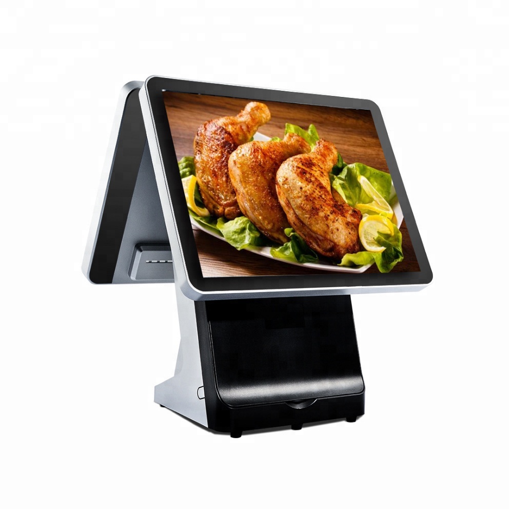 15.6"+15.6" Dual Screen All In One Capacitive Touch POS Terminal Y999s