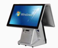 15.6"+15.6" Dual Screen All In One Capacitive Touch POS Terminal Y999s