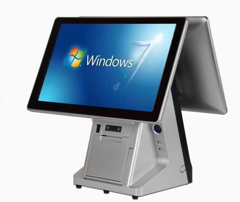 15.6"+15.6" Dual Screen All In One Capacitive Touch POS Terminal Y999s