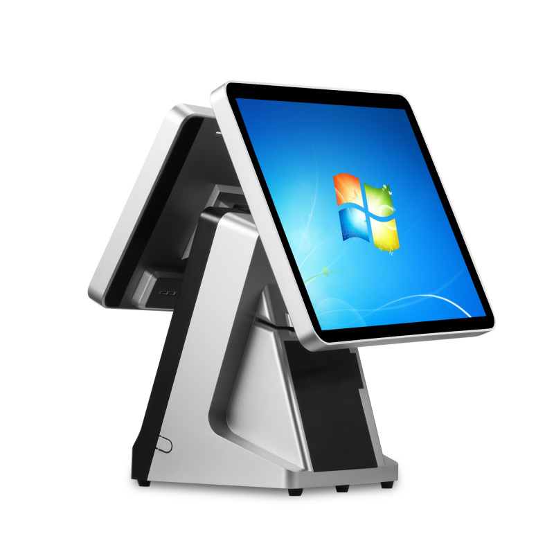 15"+12" Dual Screen All In One Capacitive Touch POS Terminal Y999s