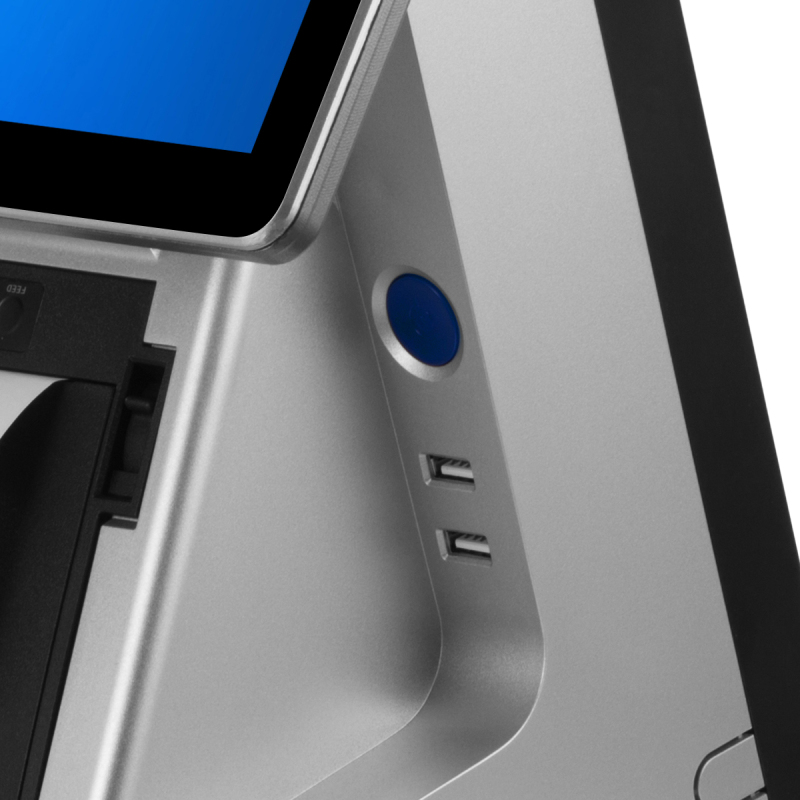 15"Single Screen All In One Capacitive Touch POS Terminal Y999