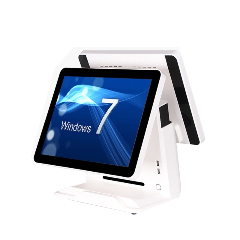 15" Dual Screen All In One Capacitive Touch POS Terminal D991S