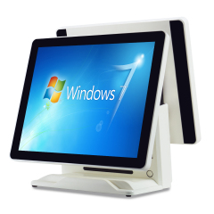17"+17" Dual Screen All In One Capacitive Touch POS Terminal D991S