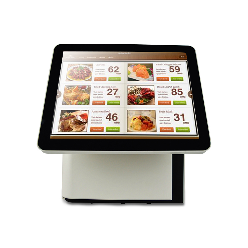 15" Dual Screen All In One Capacitive Touch POS Terminal D991S