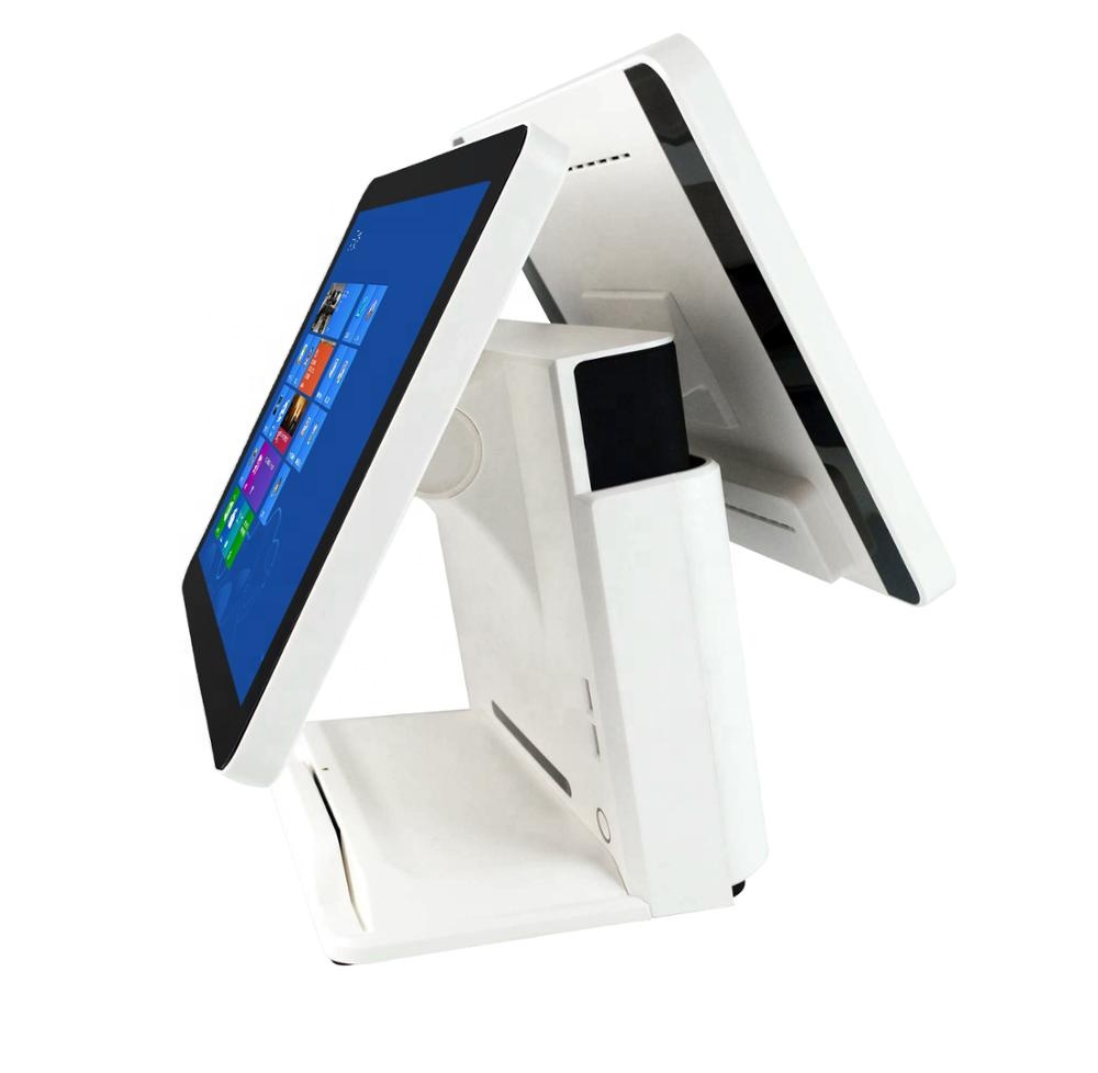 15" Dual Screen All In One Capacitive Touch POS Terminal D991S
