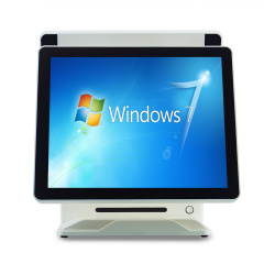 17"+17" Dual Screen All In One Capacitive Touch POS Terminal D991S