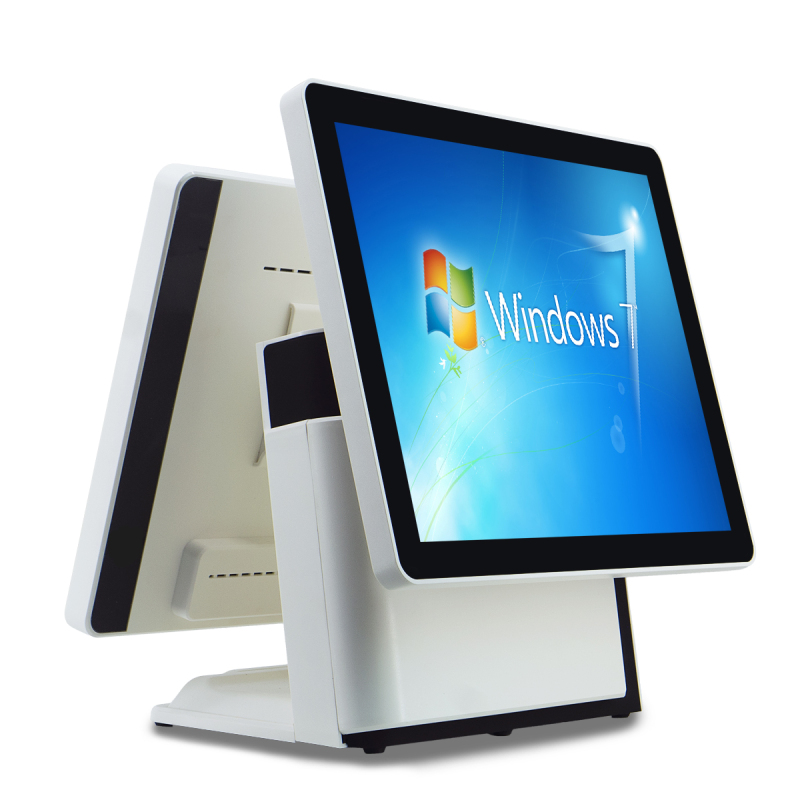 17"+17" Dual Screen All In One Capacitive Touch POS Terminal D991S