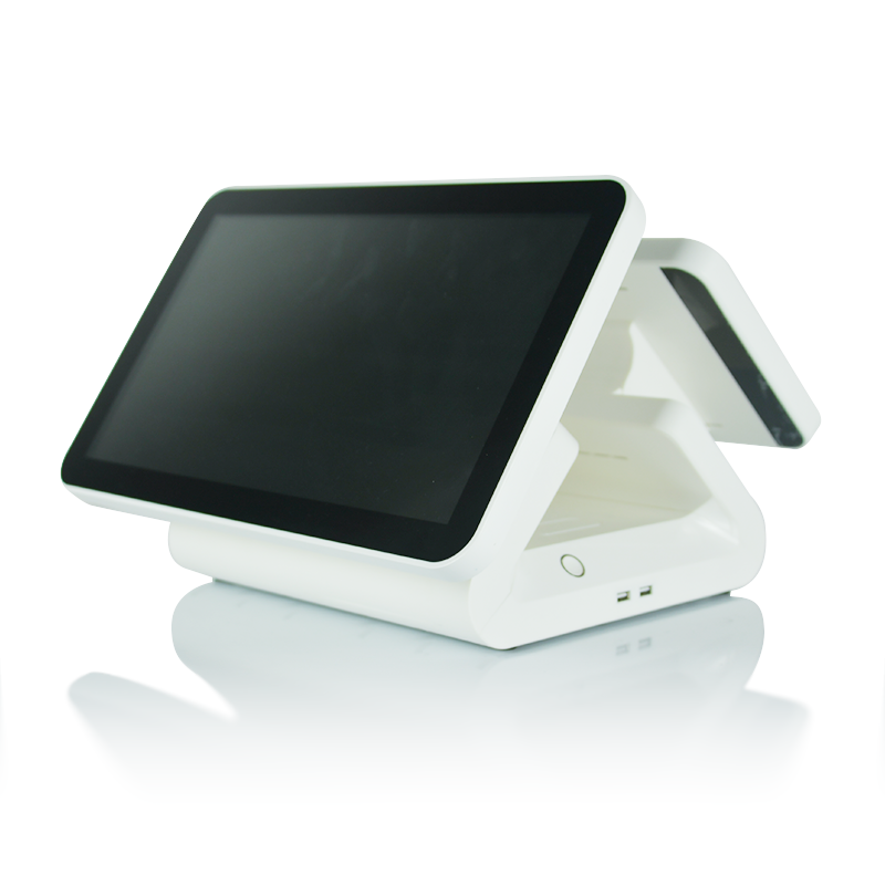 15"+12" Dual Screen All In One Capacitive Touch POS Terminal D990s