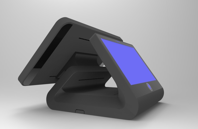 15.6"+11.6" Dual Screen All In One Capacitive Touch POS Terminal D990s