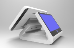 15.6"+11.6" Dual Screen All In One Capacitive Touch POS Terminal D990s