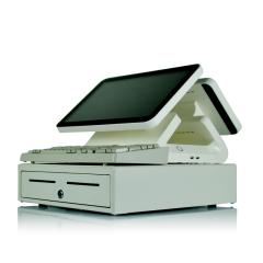 15"+12" Dual Screen All In One Capacitive Touch POS Terminal D990s
