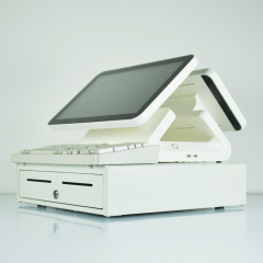15"+12" Dual Screen All In One Capacitive Touch POS Terminal D990s