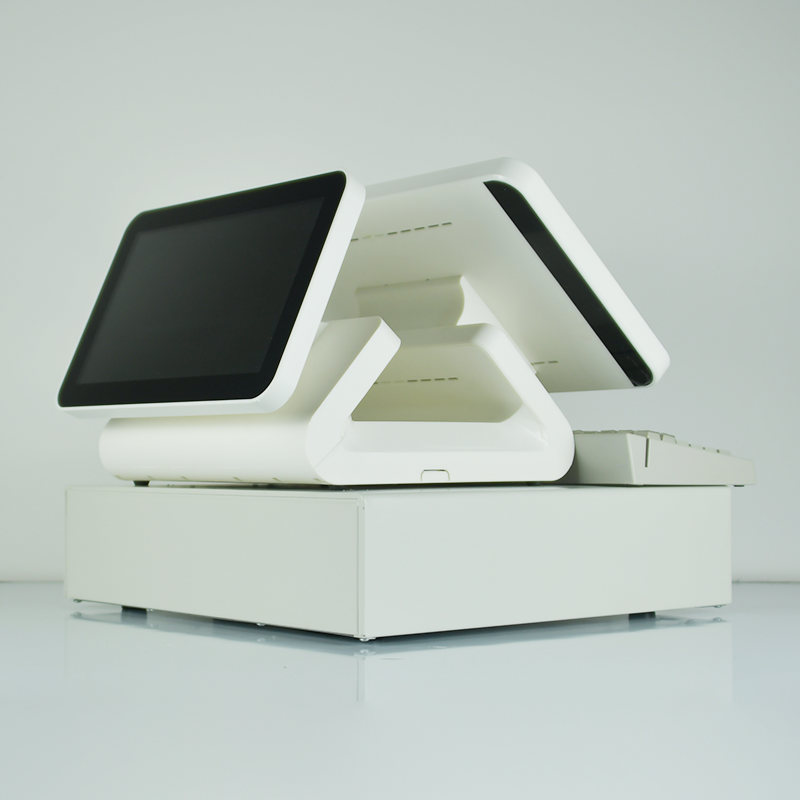 15"+12" Dual Screen All In One Capacitive Touch POS Terminal D990s