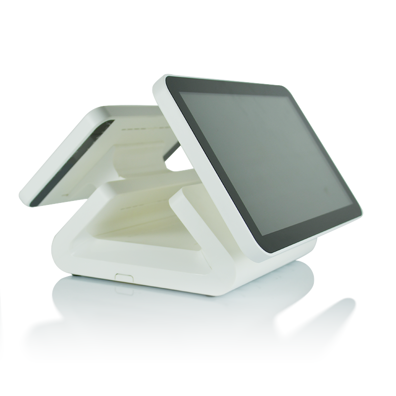 15"+12" Dual Screen All In One Capacitive Touch POS Terminal D990s