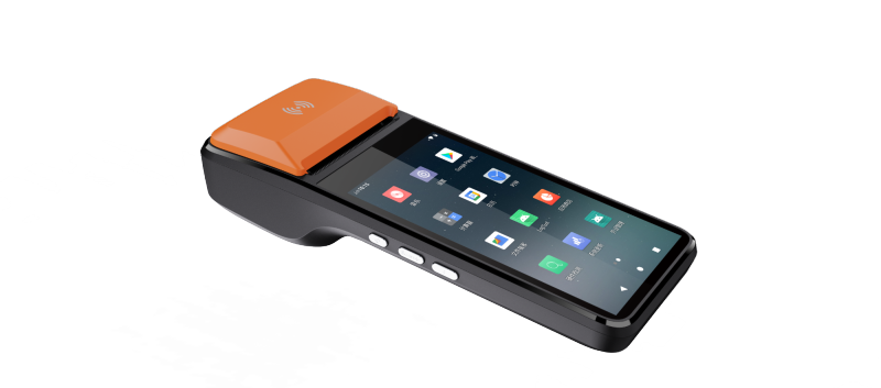5.0" Android 8.1 Hand-Held Touch Screen POS Terminal Type C Build-in 1D 2D Scanner Interface Pos Machine