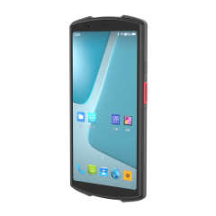 5.99" Touch Screen Android 10.0 Handheld Barcode Scanner with Fingerprint Recognition Dual Camera Ultra-Thin Body PDA