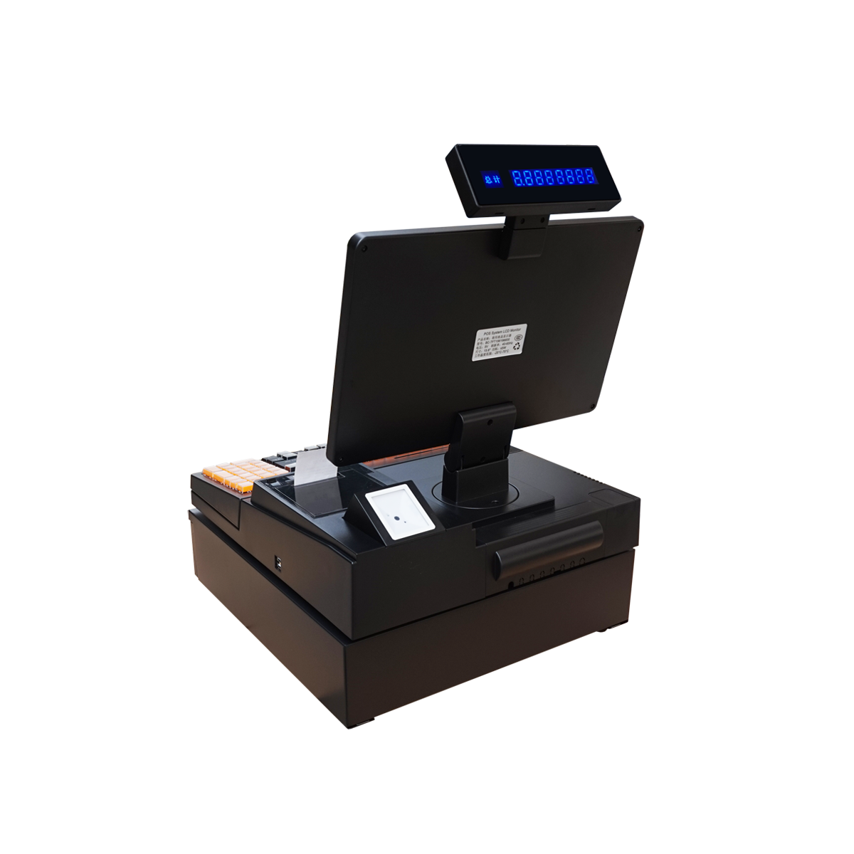 15.6”HD thermal printer POS Terminal for supermarket