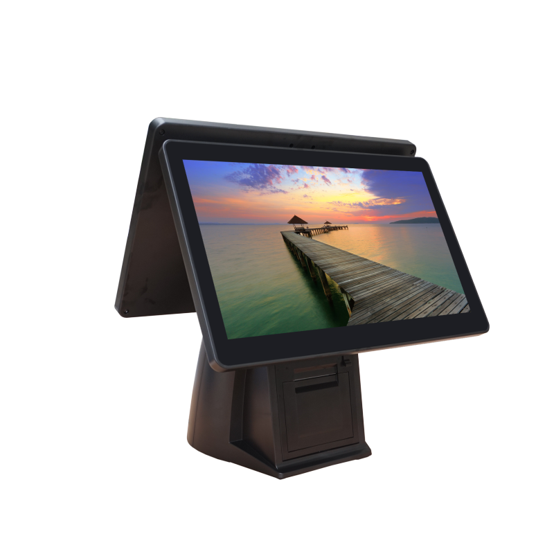 15.6”Dual screen Canten order meal POS Terminal