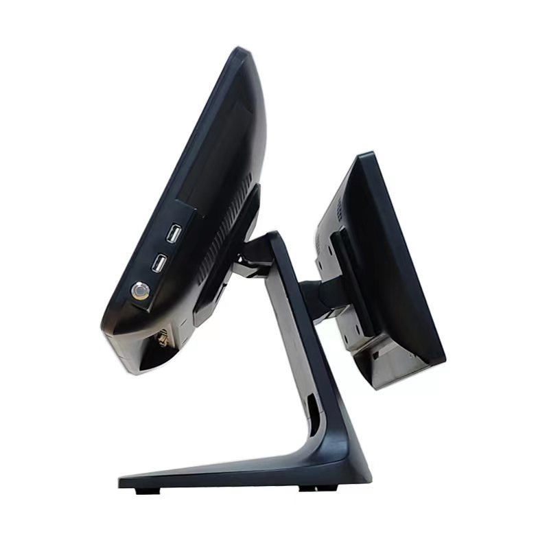 15.6"+11.6" Dual Screen All In One Capacitive Touch POS Terminal