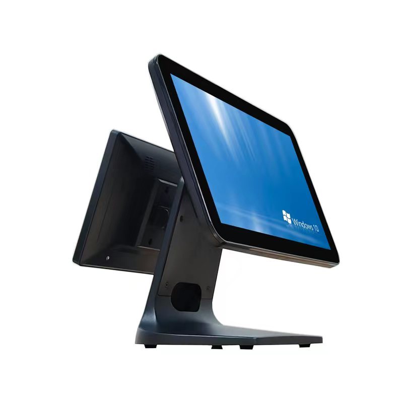 15.6"+11.6" Dual Screen All In One Capacitive Touch POS Terminal