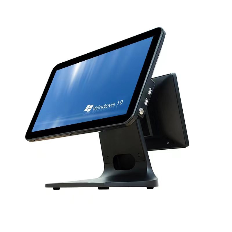 15.6"+11.6" Dual Screen All In One Capacitive Touch POS Terminal