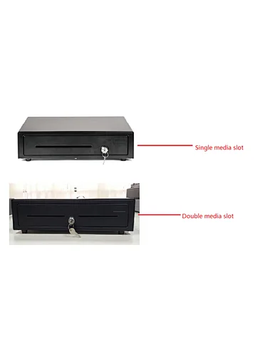 Cash Drawer 410 Heavy Duty with Mirco Switch Cash Box Money Drawer Retail POS Cash Register Drawer