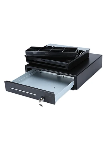 Cash Drawer 410 Heavy Duty with Mirco Switch Cash Box Money Drawer Retail POS Cash Register Drawer