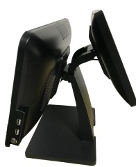 15.6"+11.6" Dual Screen All In One Capacitive Touch POS Terminal