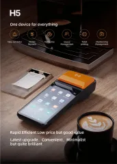 5.0" Android 8.1 Hand-Held Touch Screen POS Terminal Type C Build-in 1D 2D Scanner Interface Pos Machine