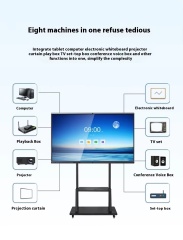 55 Inches LED Interactive Smart Board with 4K UHD Multi-Touch Screen for Teaching and Conference - Hot Sales OEM Supplier