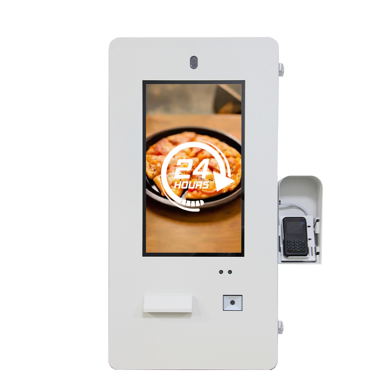 21.5" Outdoor Waterproof Wall-Mounted Self-Service Kiosk with Touch Screen and Built-in Camera