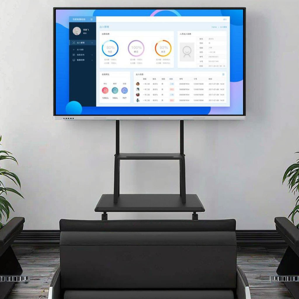86-Inches LED Interactive Smart Board with 4K UHD Multi-Touch Screen for Teaching and Conference - Hot Sales OEM Supplier