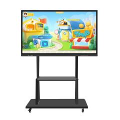 75 Inch All-in-One LED Interactive Whiteboard Digital 4K Display with Multi-Touch Smart Board for Classroom and Office
