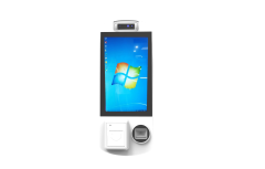 15.6 inch Touch Screen Floor Stand and Wall Mounted Thermal Printer Price Kiosk Payment Kiosk