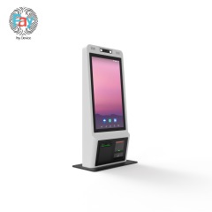 Professional 21.5-Inch Touchscreen Self-Service Food Service Kiosk NFC Scanner WiFi Android/Windows SDK Payment Capabilities