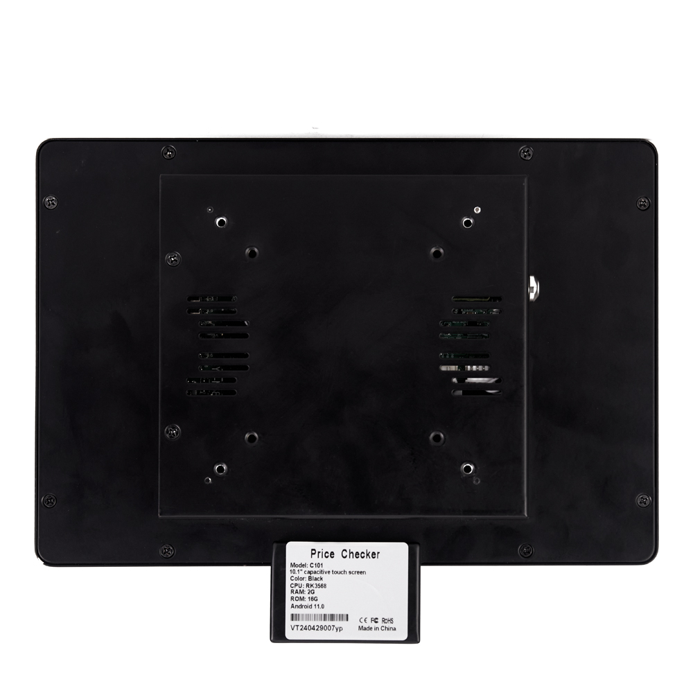 10.1 inch Android Price Checker Touch Monitor Pos System Price Checker with Scanner