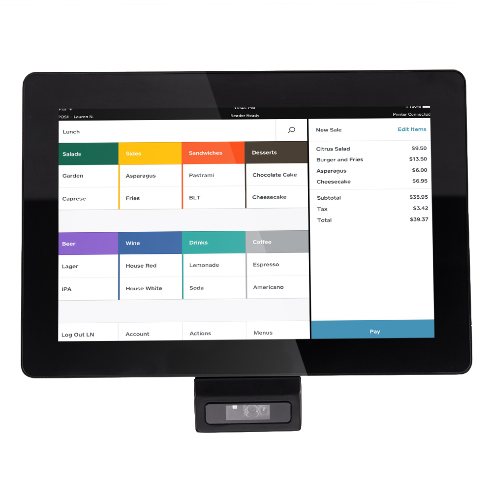 10.1 inch Android Price Checker Touch Monitor Pos System Price Checker with Scanner