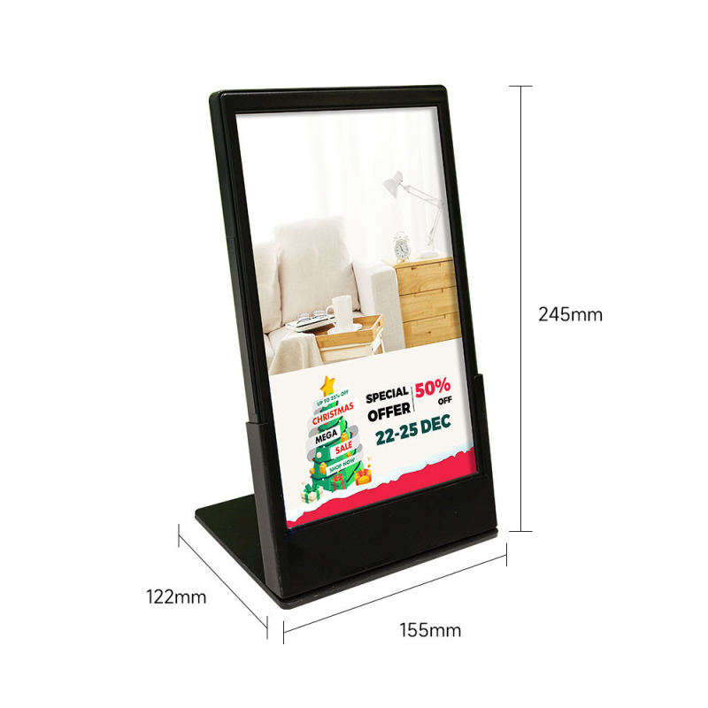 10.1inch Digital Menu Board LCD for Restaurants Self-Service Business Desktop Electronic Shelf Label ESL