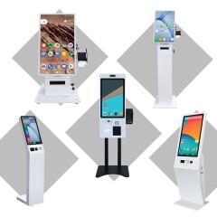 16 22 24 27 32 Inch Payment Kiosk Touch Screen Self Ordering Kiosk Wall-mounted Desktop Floor Mount Self Service Payment Kiosk