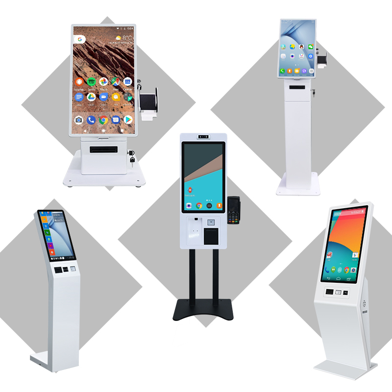 16 22 24 27 32 Inch Payment Kiosk Touch Screen Self Ordering Kiosk Wall-mounted Desktop Floor Mount Self Service Payment Kiosk