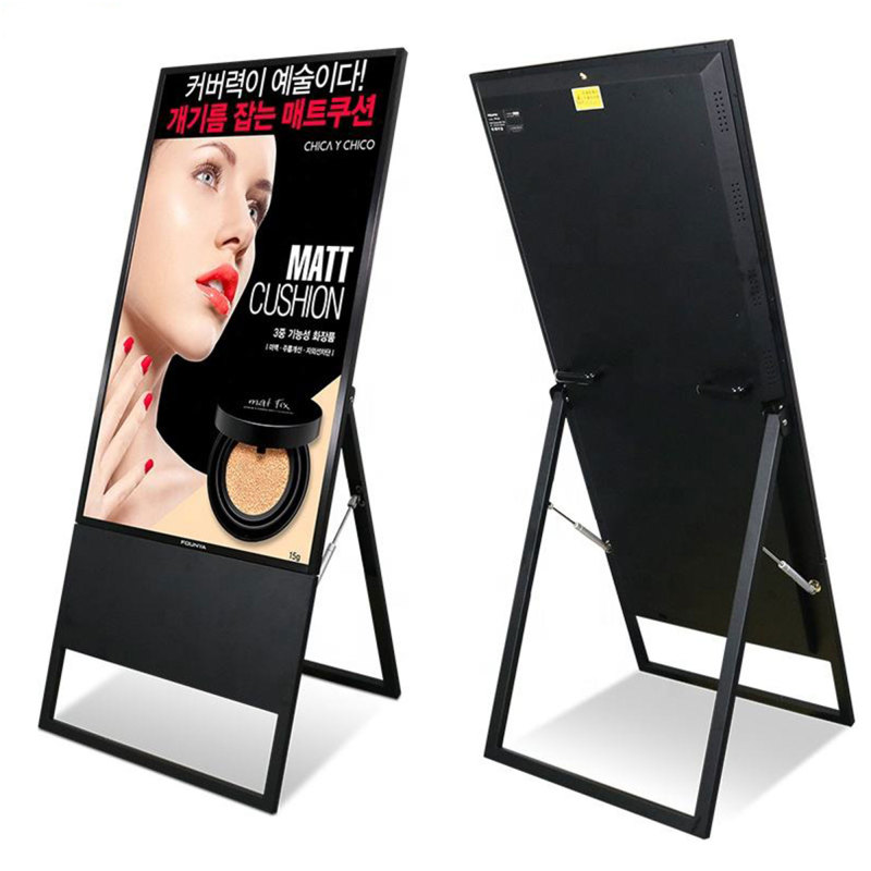 55 inch Desktop Digital Signage for Restaurants retail store Displays Brightness LCD Menu Board